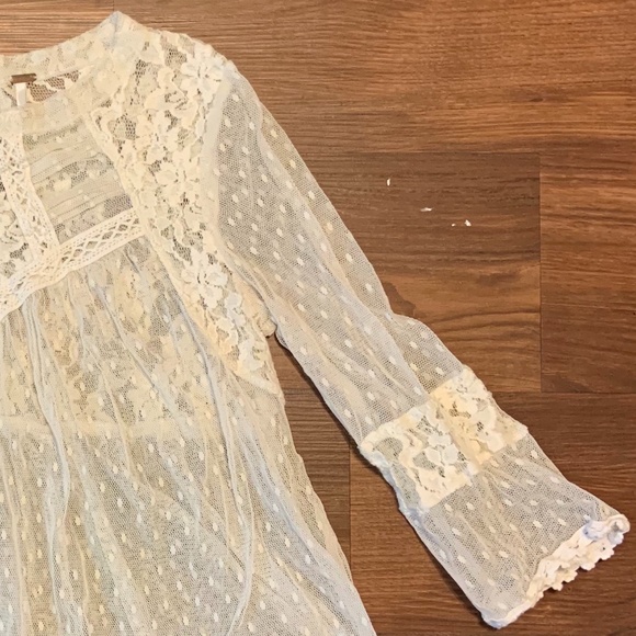 Free People Lace Top - Picture 3 of 5